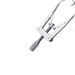 Lieberman Adult Flat K-Wire Style Speculum With Adjustable Mechanism, Kratz-Style Open Wire Blades Angled Downward Towards The Temple, Blade Length Of 15mm, Working Length Of Speculum Is 2 1/2""  (62mm) - 11-2-6783