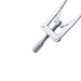 Lieberman Child Solid Blade Speculum With Adjustable Mechanism Angled Downward Towards The Temple Blade Length Of 10mm Overall Length Of Speculum Is 3" (76mm) - 11-2-6788