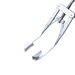 Lieberman Child Solid Blade Speculum With Adjustable Mechanism Angled Downward Towards The Temple Blade Length Of 10mm Overall Length Of Speculum Is 3" (76mm) - 11-2-6788