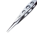 Castroviejo Suturing Forceps 0.3mm With Three-Holed Handle, 1 X 2 Teeth, 20mm Straight Shafts, And An Overall Length Of 4 1/4" (110mm) - 11-6-3621