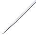 House Stapes Curette Slight Angle, Double Ended. Oval Cups Measure 3mm x 1.7mm and 3mm x 1.9mm. Overall Length 7 1/8" (181mm) - 121-23561BX