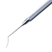 Bahr-Maltzman Len Manipulating Hook Diameter Angled 0.8mm Tip Valuted Shaft 10mm From Bend To Tip Tip is Offset to Right For Easy Clockwise Rotation Round Knurled Handle Overall Length 4 5/8" (118mm) - 15-3320AS-U