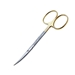 Knapp Strabismus Scissors TC Curved With Blunt/Blunt Tips Overall Length Of 4 1/4" (108mm) Tungsten Carbide Inserts  Use Item Number 19-132134 - 1516-6851BX