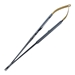 Jacobson Needle Holder Heavy Jaw With Tungsten Carbide Inserts Overall Length 9" (229mm) Round Handle Straight With Lock Jaw Is 3600 Teeth Per Square Inch - 38-17441BX