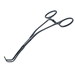 Cooley Anastomosis Clamp 6 1/2" (16.5cm) Double Angled Jaw Calibrated in 5mm Increments, Angled Shanks, Jaw Length 3/4" (1.9cm), Depth 7.3mm - 38-7678BX