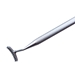 Thornton Corneal Press On Ruler For Limbal Incisions Curved Marking Blade With 2mm Lines 1mm Apart Measuring Up To 10mm, Round And Knurled Handle With Dull Finish, And Overall Length of 4 1/4" (11cm)  - 5-0111