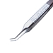 McPherson Angled Tying Forceps, Narrow Serrated Handle With Dull Finish Straight Shaft With 4mm Tying Platform, And Overall Length Of 3 1/4" (8.3cm) - 5-2926-A-GER