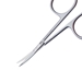 Precision Curved Iris Scissors, Ring Handle, Polished Finish On Blades, Pointed Tips, 28mm Mid Screw To Tip, And Overall Length Of 3 7/8" (100mm)  - 5-4516