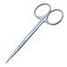 Stevens Tenotomy Scissors Straight  Ring Handle, Polished Finish On Straight Blades, Standard model, Blunt Tips, 30mm Mid Screw To Tip, And Overall Length Of 4 3/8" (112mm) With Precision Two Tone Finish Country Of Origin Germany - 5-4671