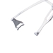 Guyton-Park Speculum, Fenestrated 14mm Blades With Dull Finish, 53mm Spread, Suture Posts, Canthus Bar, And Overall Length Of 3 1/4" (82mm) - 5-5111