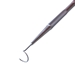 Worst Pigtail Probe, Round And Knurled Handle With Polished Finish, Stainless Steel, 9mm Diameter Pigtail Curved Blunt Probes, Including Pre-Cut Polyethylene Tubes, And Overall Length Of 5 1/2" (140mm) - 5-5362