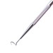 Worst Pigtail Probe, Round And Knurled Handle With Polished Finish, Stainless Steel, 9mm Diameter Pigtail Curved Blunt Probes, Including Pre-Cut Polyethylene Tubes, And Overall Length Of 5 1/2" (140mm) - 5-5362