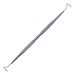 Worst Pigtail Probe, Round And Knurled Handle With Polished Finish, Stainless Steel, 9mm Diameter Pigtail Curved Blunt Probes, Including Pre-Cut Polyethylene Tubes, And Overall Length Of 5 1/2" (140mm) - 5-5362