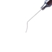 Gimbel Forward Irrigating Cannula, 27 Gauge Cannula With Angled Shaft, Slightly Curved 10mm From Bend To Tip, And Excluding Hub An Overall Length Of 7/8" (23mm)  - 5-5906