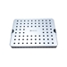 MicroSurgical Streilization Tray Anodized Aluminum Include Base, Lid, And 1 Silicone Mats Tray Size 8 1/2" X 6 3/4" X 3/4" (216mm x 172mm x 19mm) Single Layer Tray Holds An Average Of 6 Instruments     - 5-EA11A