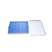 MicroSurgical Streilization Tray Anodized Aluminum Include Base, Lid, And 1 Silicone Mats Tray Size 8 1/2" X 6 3/4" X 3/4" (216mm x 172mm x 19mm) Single Layer Tray Holds An Average Of 6 Instruments     - 5-EA11A