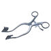 D'Errico-Adson Retractor Overall Length 7 1/8" (18cm), Strong Angled Shanks With Blade Height (19.24mm) & Blade Depth (23.66mm) With 4x4 Blunt Prongs - 846-342-18