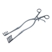 Beckman Retractor With Overall Length 12 1/4" (310mm) With Hinged Blades 4x4 Blunt Prongs Blades Are (B) 1" (25mm) Depth x (A) 2" (50.5mm) Height Maximum Opening: 5 3/4" (145mm)  Hinged Arm Length 3 3/4" (94mm) - 846-8826