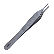 Adson Brown Tissue Forceps With 9 x 9 Teeth Overall Length Of 4 3/4" 