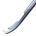 B B Kerrison Rongeur 8" (200mm) Without Hinge Curved Up 40?, 4mm - 221392-2174BX