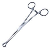 Babcock Tissue Forcep  Groove Jaws Overall Length 8" (203mm) 