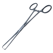 Barrett Uterine Tenaculum, Straight, Overall Length 7-1/8" (181mm) 