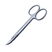 Beebee Scissor Curved, 4 1/4" (108mm) Sharp 