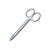 Beebee Scissors, Straight, Sharp Tips, Overall Length 4-1/4" (108mm) 