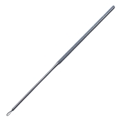 Billeau Ear Loop Figure 2 Medium, 6 1/2" (16.5cm) Overall Length, On A Round Knurled Handle 