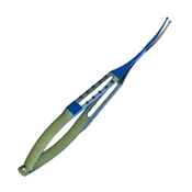 Blue Titanium Shepard IOL Insertion Forcep 