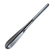 Boies Nasal Fracture Elevator, Straight 9mm Blade, Bruns Style Handle, Overall Length 7-5/8" (195mm) 