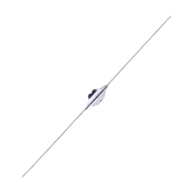 Bowman Lacrimal Probe, Size 00/0, Malleable Sterling Silver, Overall Length 5.6" (142mm) 