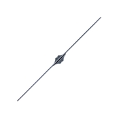 Bowman Lacrimal Probe, Size 5/6, Stainless Steel, Overall Length 5.6" (142mm) 