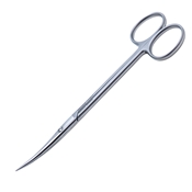 Brophy Gum And Suture Scissors Curved, Sharp / Sharp, 36mm Mid 