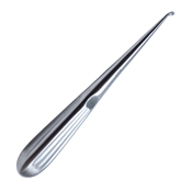 Brun (Spratt) Curette Angled Forward With Hollow Handle And Oval Cup Size #000 