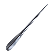 Brun (Spratt) Curette Straight With Hollow Handle Oval Cup Size 0 