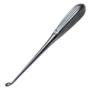 Bruns Oval Cup Curette Angled Size 2 With Overall Length Of 8" (20.3cm) 