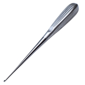 Bruns Oval Cup Curette Straight Size 4-0 With Overall Length Of 8" (203.cm)  