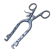 C-SlimLine Double Hinged Longitudinal Retractor Frame
 