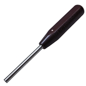 Caspar Bone Tamp, 8mm Diameter, Crisscross Grip End, Phenolic Handle, Overall Length 8" (200mm)
 