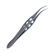 Castroviejo Colibri Forceps 0.12mm With 1 X 2 Teeth, Without Tying Platform 