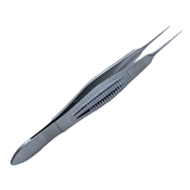 Castroviejo Suturing Forceps 0.12 Wide Serrated Handle (germany 