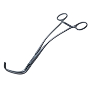 Cooley Aorta Clamp 2 7/8" Cuved Jaw Depth 3/4" With Overall Length of 10" ( 25.4cm)  