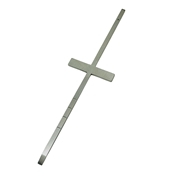 Cottle Cross Bar Chisel, 4mm Wide, Overall Length 7-1/8" (180mm) 