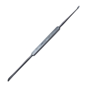 Cottle Septum Elevator, Double Ended, 4mm x 4mm Round End, 3mm Slightly Angled Spatula, Overall Length 8-7/8" (225mm) 