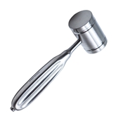 Crane Mallet, Cylinder Shaped Head, 19.2oz, Diameter 1-1/2" (38.1mm), Overall Length 7" (177mm) 