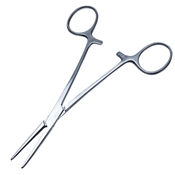 Crile Forcep Straight 5 1/2" (14cm) Overall Length, Standard Pattern 