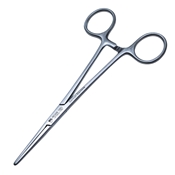 Crile Forcep Straight With Serrated Jaws Overall Length 6 1/4" (159mm) 