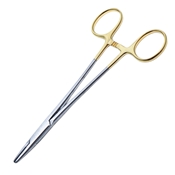 Crile Wood TC Needle Holder Serrated Jaw Overall Length 6" (152mm) With Tungsten Carbide Inserts For Left Handed Use 