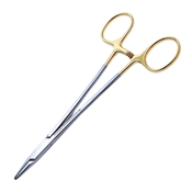 Crile Wood TC Needle Holder Smooth Jaw Overall Length 6" (152mm) With Tungsten Carbide Inserts 